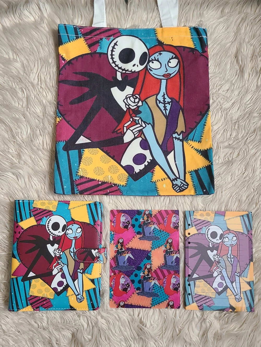 Jack and Sally A5 Binder Set